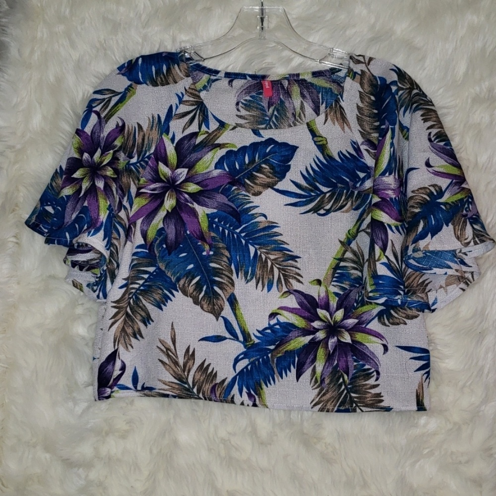 Floral Crop Top